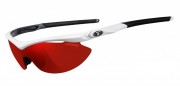Tifosi Optics Slip, White/Gunmetal - Clarion Red/AC Red/Clear
