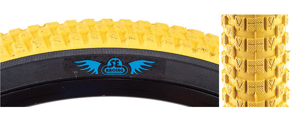 SE Bikes Cub 26-inch Tire (Yellow/Black)