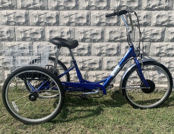 Used Bike Used Sun E350 Electric Trike Blue