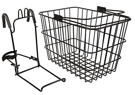 Kent International CAPSTONE LARGE WIRE BASKET WITH QUICK RELEASE