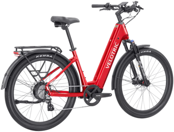 Velotric Discover 2 E-Bike Color: Cherry Crimson