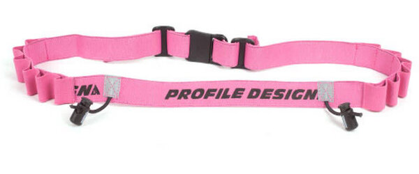Profile Design Gel Race Number Belt Color: Pink
