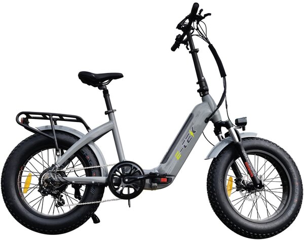 E-Tek Bikes TekPro X (Bafang Hub-Drive Motor 750W / 48V 14Ah) Color: Grey