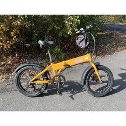Used Bike Used Biria S2 Folding EBike (Orange)