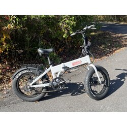 Used Bike Used Biria S2 Folding EBike (White)