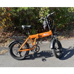 Used Bike Used Biria S4 Folding EBike (Orange)