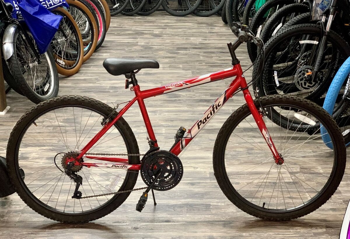 Used Bike Used Pacific MTB 17" Red