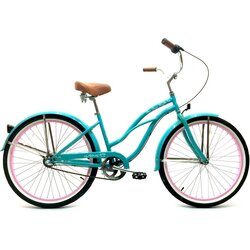 San Diego Bicycle Company Ladies Garnet 3 Speed – Celeste Beach Cruiser