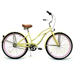 San Diego Bicycle Company Ladies Garnet 3 Speed – Vanilla Beach Cruiser