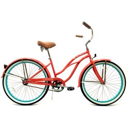 San Diego Bicycle Company Ladies Garnet – Coral Beach Cruiser