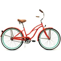 San Diego Bicycle Company Ladies Garnet 3 Speed – Coral Beach Cruiser