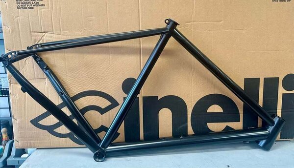 Cinelli Nemo TIG Disc Frameset - Raw