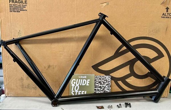 Cinelli Nemo TIG Rim Brake Frameset - Raw