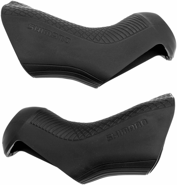 Shimano Ultegra ST-R8070 Di2 STI Lever Hoods, Black, Pair