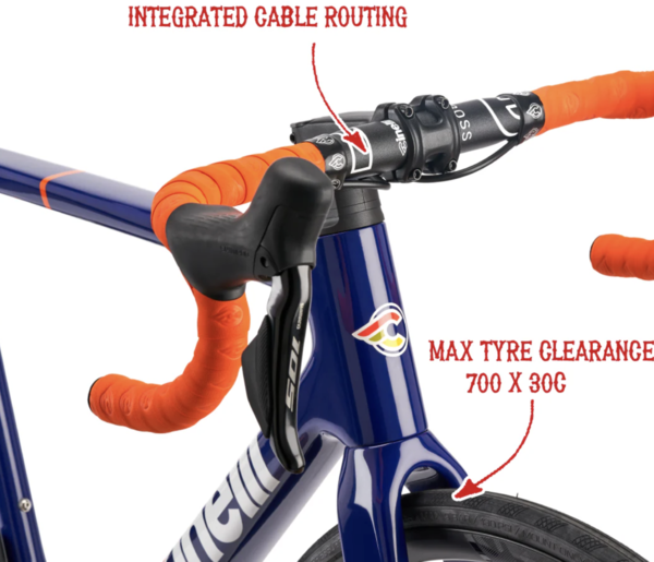 Cinelli Pressure ADR Frame Kit - Just Riding Along Bicycle Shop