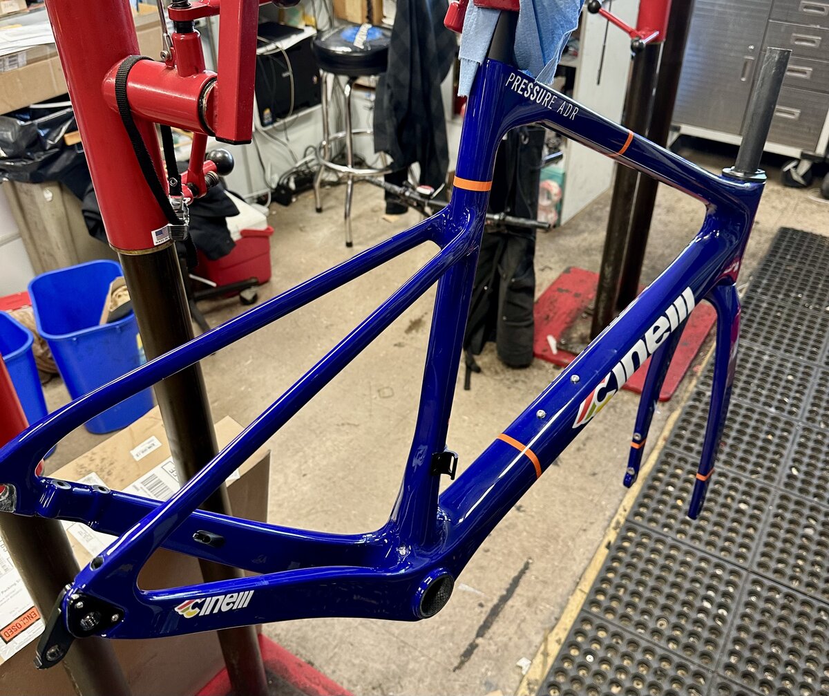 Cinelli Pressure ADR Frame Kit - Just Riding Along Bicycle Shop