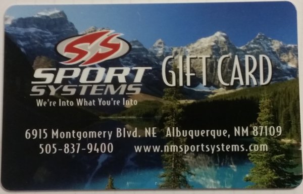 Sport Systems Gift Card