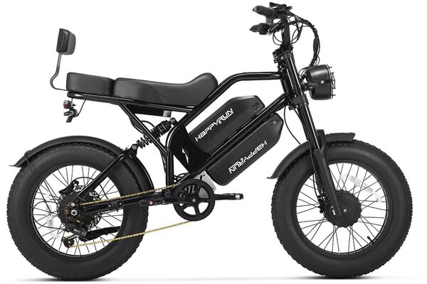 Happy Run G70 2000W Dual Battery Fast Electric Bike (online purchase only)