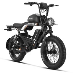 Happy Run G100 Electric Bike with 2000W Dual Battery Long Range (online purchase only)