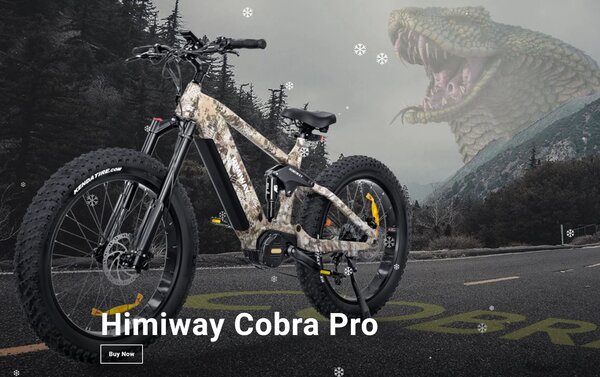 Himiway Cobra-Pro Fat Tire E-MTB Full-Susp 