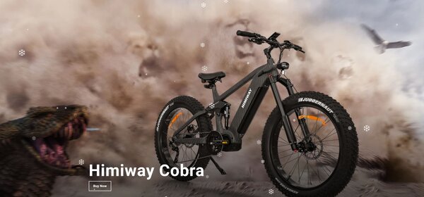 Himiway Cobra Fat-Tire E-MTB Full-Susp 
