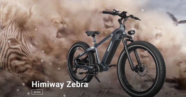 Himiway Zebra All-Terrain Fat-Tire E-bike