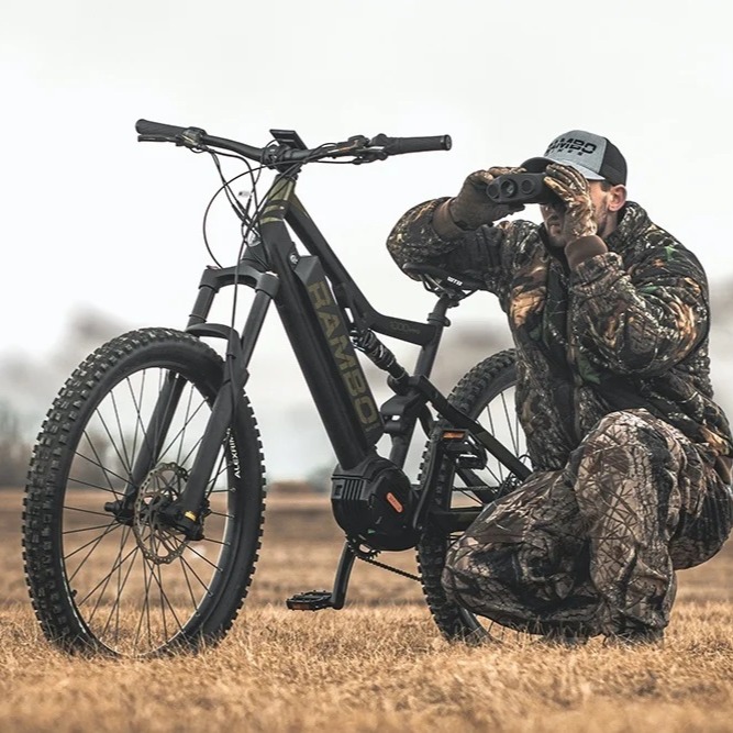 E-Bikes for hunting & camping