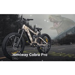 Himiway Cobra-Pro Fat Tire E-MTB Full-Susp