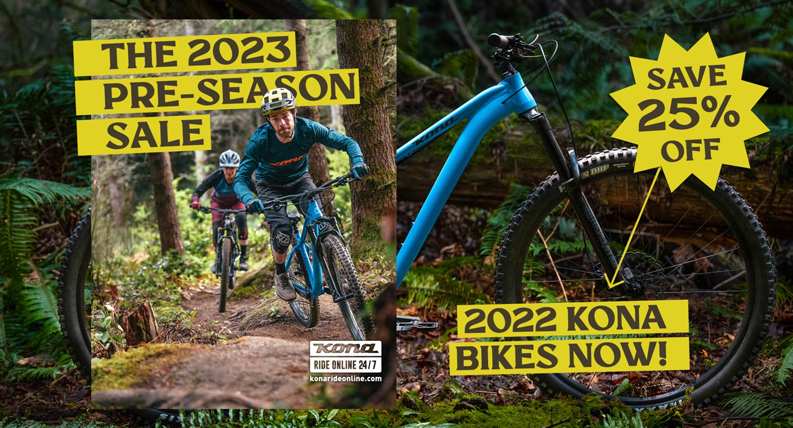 Kona PreSeason Sale 2023 Kyle's Bike Shop