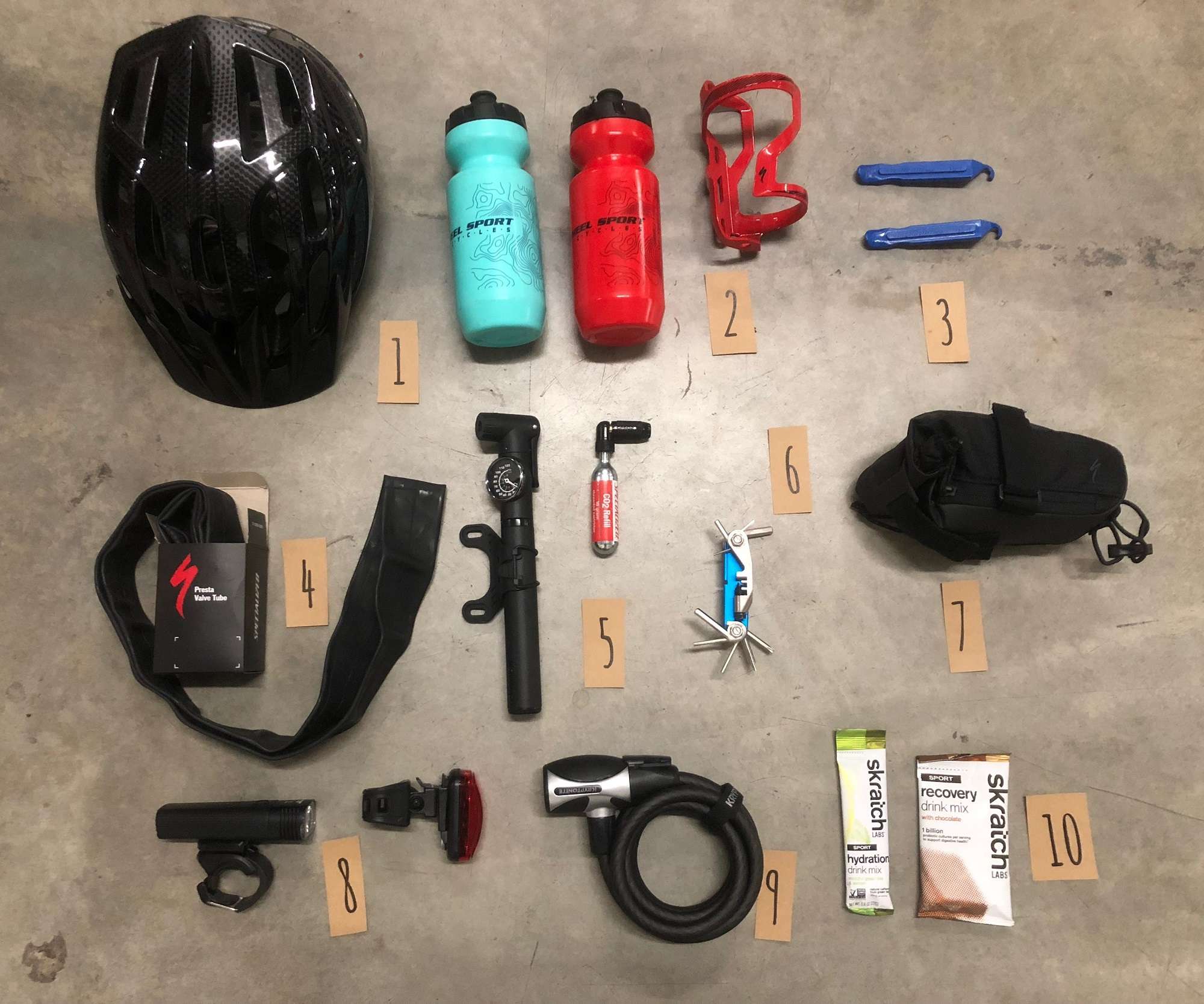 bike trip accessories