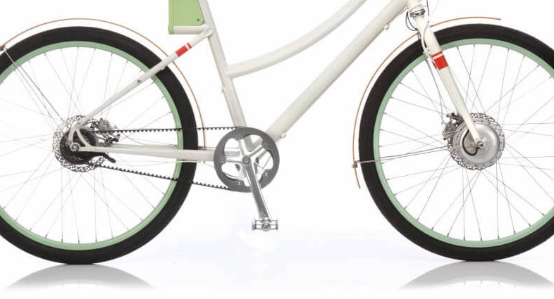 image of a e-bike with a mid-drive motor