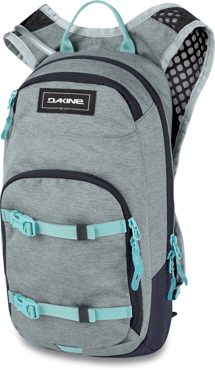 Dakine Women’s Session 8L Bike Hydration Backpack Pack Black Teal Bag NWT Session 8L Bike Hydration Backpack - Women main image 3
