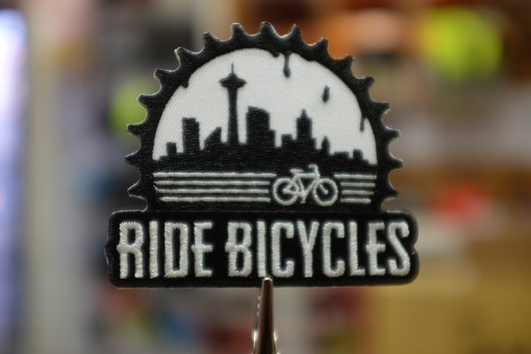 Ride Bicycles Ride Bicycles Iron On Patch 