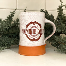 Pumpkinvine Cyclery Pumpkinvine Cyclery Mug by Riverwood Pottery