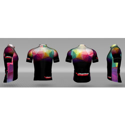 Jakroo Cyclepath custom Kaleidoscope jersey