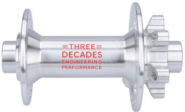DT Swiss 240 3-Decades Silver Limited Edition Boost Hub Options: FRONT - DEG LTD CLAS 6 BOLT TA 15/110 32H