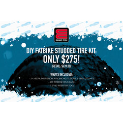 Calgary Cycle DIY Fat Bike Studded Tire Kit