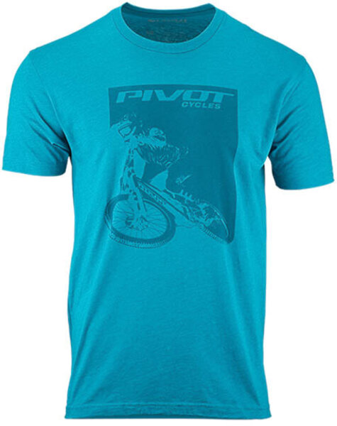 Pivot Cycles Pivot Rider Men's Tee - Teal