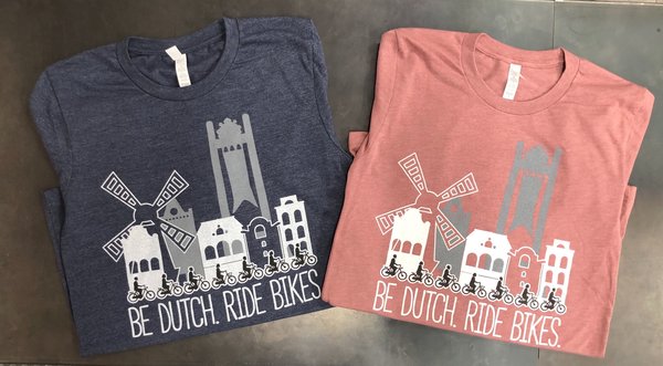 Iowa Bike Co. Be Dutch Ride Bikes T-Shirt