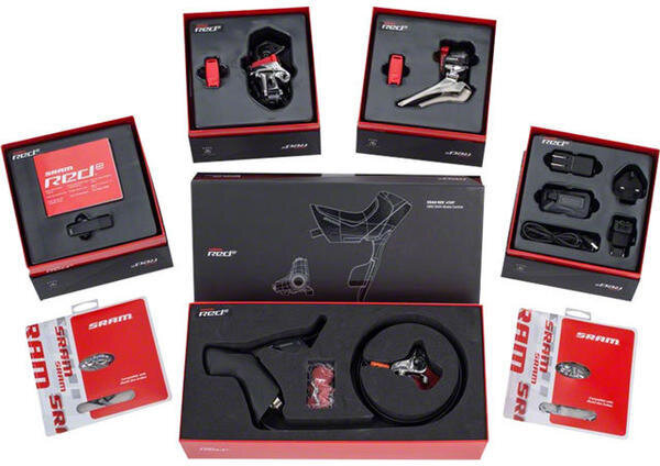 SRAM Red eTap Group with Hydraulic Disc Brakes