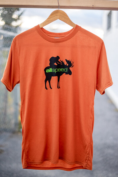 Allspeed Moose Tee Color: Orange