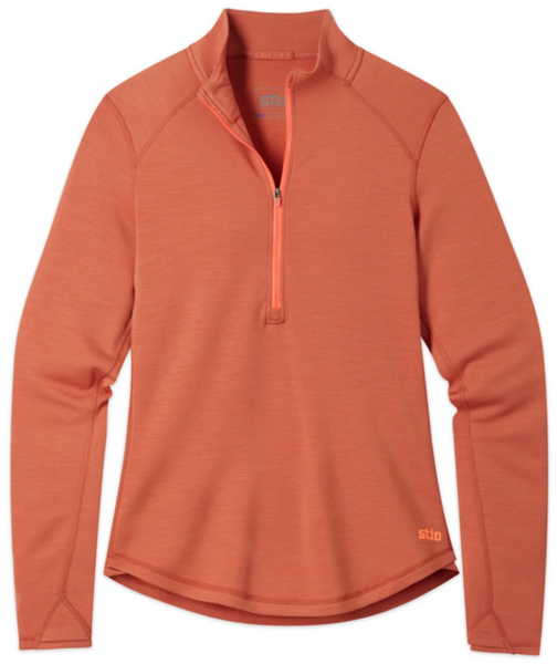 Stio Womens Basis PeakWool Midweight Half Zip