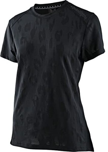Troy Lee Designs Lilium Women's Short Sleeve Jersey Color: Jacquard Black