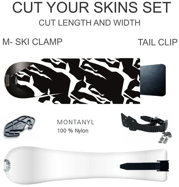 Montanyl Skins - Clamp & Tailclip Rubberband