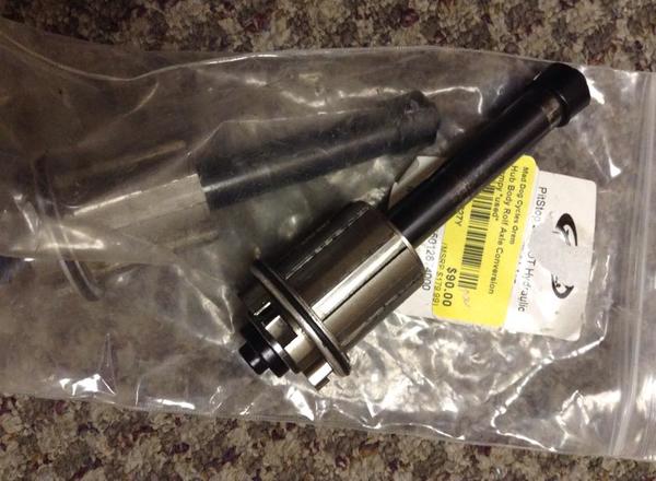 Mad Dog Cycles Hub Body Rolf Axle Conversion Campy *used*