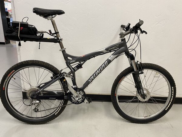  Specialized FSR XC L Gray (with e-bike kit) *USED*