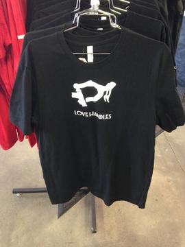 Mad Dog Cycles Shirt MDC Love Handles Black (Canvas)