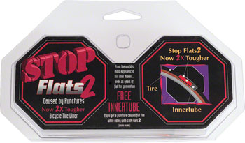 Stop Flats Stop Flats 2, Silver 26 x 1.5 - 1.95