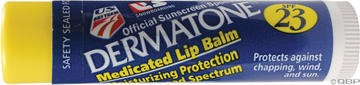 Dermatone Dermatone Lip Balm: 0.15oz Tube; SPF 23