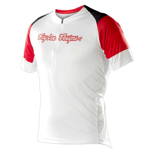 Troy Lee Designs ACE JERSEY; WHITE SM
